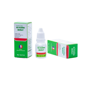 Thuốc Glycerin Borat Quang Xanh giúp giảm nhiệt, sưng, lở loét, nhiệt miệng