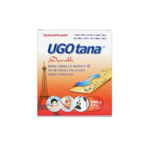 Smart Pharma - Băng dính cá nhân y tế UGOTANA Durable hộp 102 miếng 2 Smart Pharma - ugo3
