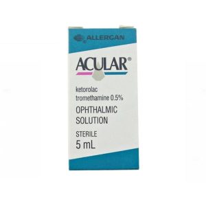 Smart Pharma - Thuốc nhỏ mắt Acular Allergan giảm tạm thời ngứa mắt do viêm kết mạc dị ứng theo mùa (5ml) 1 Smart Pharma - ACULAR 2