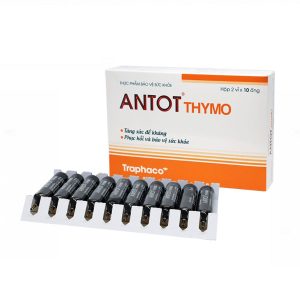 Dung dịch uống Antot Thymo Traphaco tăng cường sức đề kháng (2 vỉ x 10 ống x 10ml)