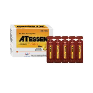 Siro ATessen An Thiên hỗ trợ giảm ho khan, ho không đờm, ho mạn tính (30 ống x 5ml)