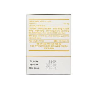Smart Pharma - Siro A.T Ascorbic An Thiên bổ sung vitamin C, phòng và điều trị bệnh scorbut (30 ống x 10ml) 1 Smart Pharma - AT Ascorbic2
