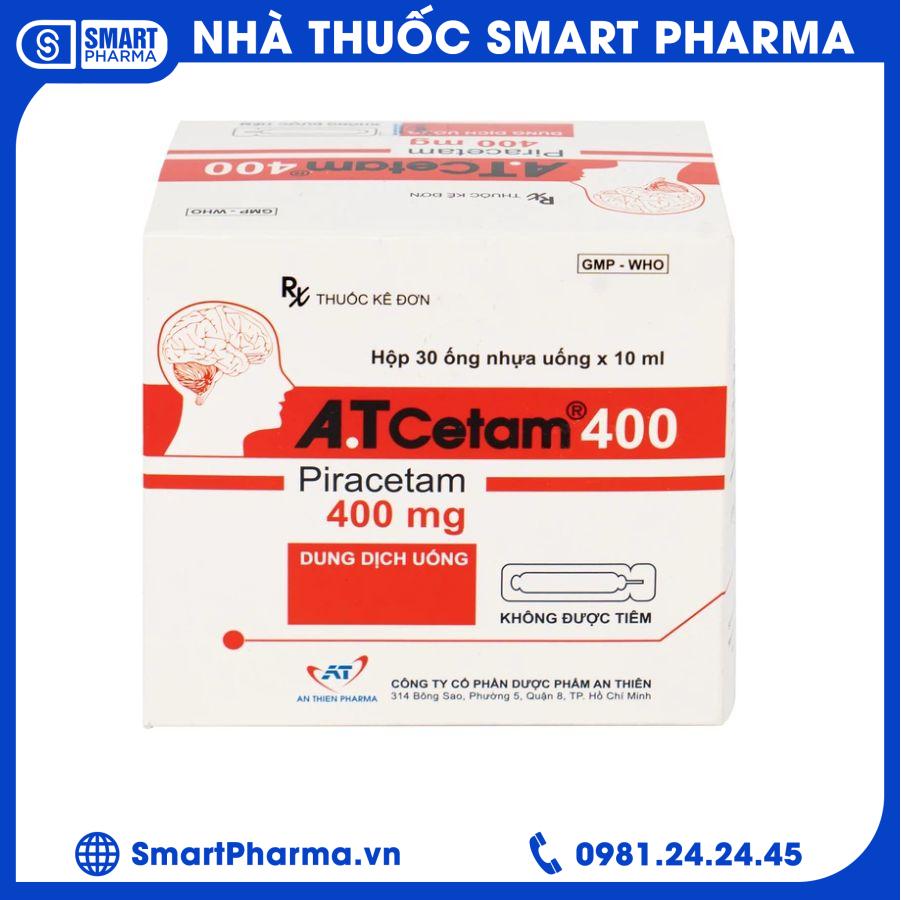 AT Cetam 400 Smart Pharma - AT Cetam 400