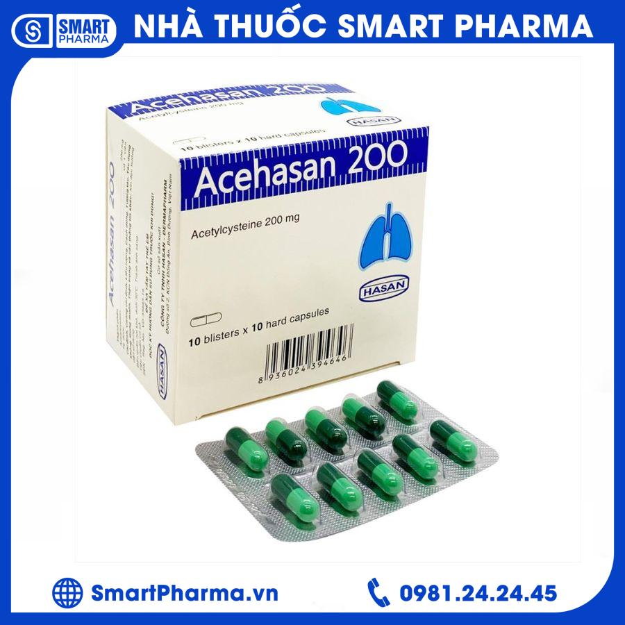 Acehasan 200mg 100v 1 Smart Pharma - Acehasan 200mg 100v 1