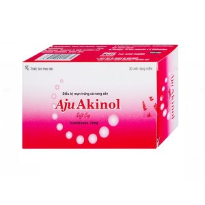 Thuốc Aju Akinol điều trị mụn trứng cá nang sần (3 vỉ x 10 viên)