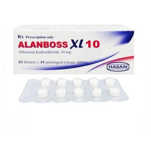 Thuốc AlanBoss XL 10 Hasan điều trị các triệu chứng của phì đại tuyến tiền liệt lành tính (3 vỉ x 10 viên)