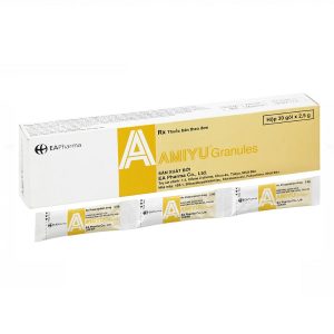 Thuốc bột Amiyu Granules 2.5g EA Pharma cung cấp các acid amin trong suy thận mạn tính (30 gói x 2,5g)