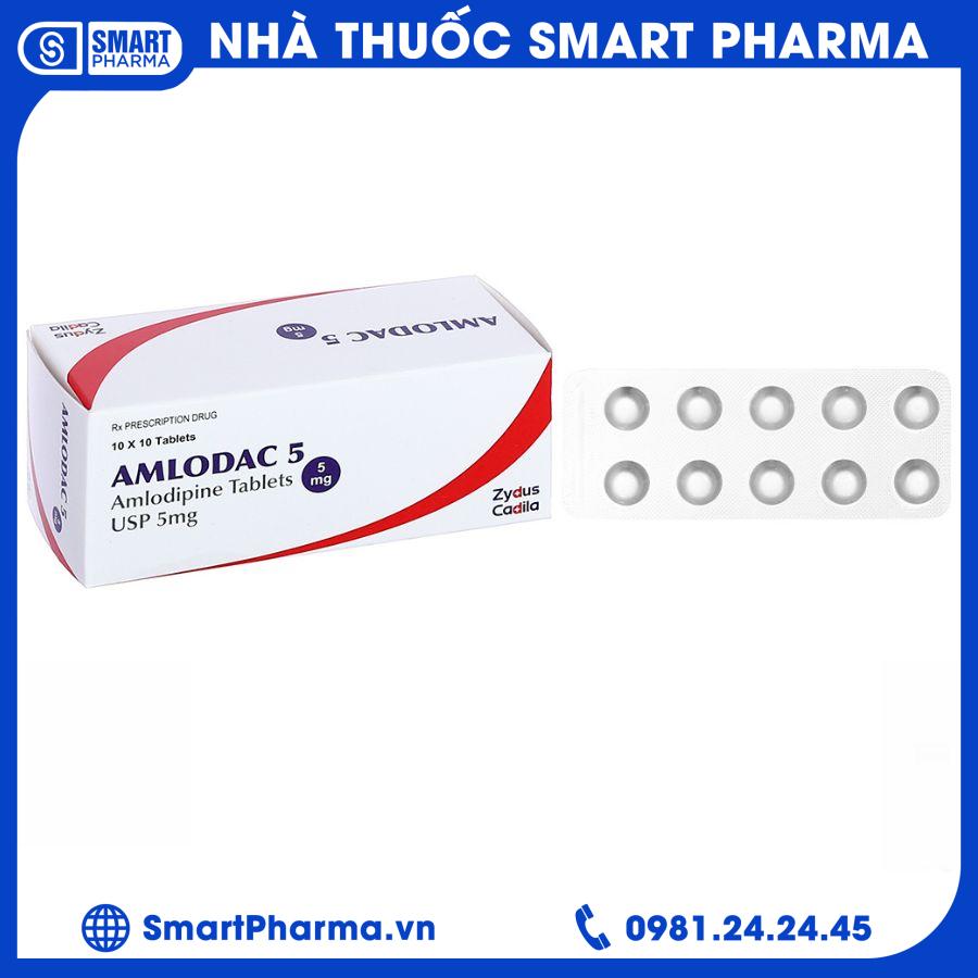 Amlodac 5mg Smart Pharma - Amlodac 5mg