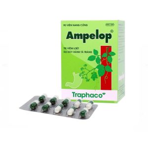 Smart Pharma - Thuốc Ampelop 625mg Traphaco điều trị viêm loét dạ dày, hành tá tràng (9 vỉ x 10 viên) 1 Smart Pharma - Ampelop 2