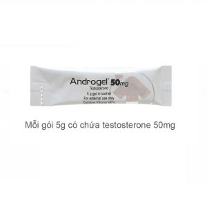 Smart Pharma - Gel bôi da Androgel 50mg/5g Besins hỗ trợ điều trị thiểu năng tuyến sinh dục nam giới (30 gói x 5g) 2 Smart Pharma - Androgel 50mg1