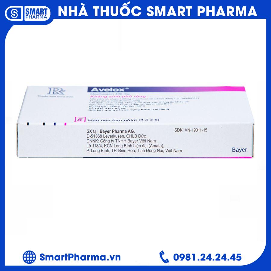 Avelox 400mg 2 Smart Pharma - Avelox 400mg 2