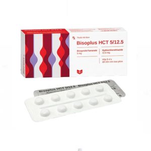 Smart Pharma - Thuốc Bisoplus HCT 5/12.5 Stella điều trị tăng huyết áp (3 vỉ x 10 viên) 1 Smart Pharma - Bisoplus HCT 5 12.5 2