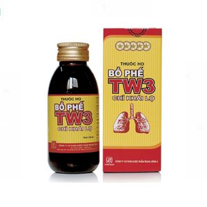 Thuốc ho Bổ Phế TW3 Chỉ Khái Lộ chuyên trị ho cảm, ho gió (125ml)