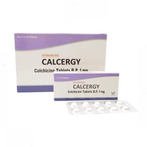 Thuốc Calcergy điều trị và phòng ngừa bệnh gout cấp tính(Hộp 1 vỉ x 10viên)