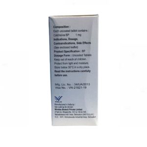 Smart Pharma - Thuốc Calcergy điều trị và phòng ngừa bệnh gout cấp tính(Hộp 1 vỉ x 10viên) 1 Smart Pharma - Calcergy2