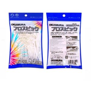 Smart Pharma - Tăm chỉ kẽ răng Okamura làm sạch mảng bám thức ăn dư thừa trong kẽ răng (90 cây) 2 Smart Pharma - Chi nha khoa Okamura1