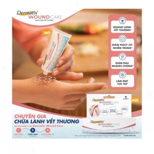 Smart Pharma - Gel Dermatix Wound Care hỗ trợ chữa lành vết thương tuýp 20g 1 Smart Pharma - Dermatix Wound Care 2