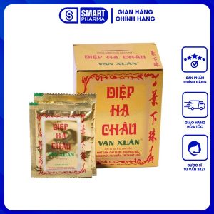 Smart Pharma - Thuốc cốm Diệp Hạ Châu Vạn Xuân mát gan, giải rượu, trừ mụn độc (20 gói) 2 Smart Pharma - Diep Ha Chau Van Xuan 1