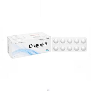Smart Pharma - Thuốc Esseil-5 Davipharm điều trị tăng huyết áp (10 vỉ x 10 viên) 1 Smart Pharma - Esseil 5 2