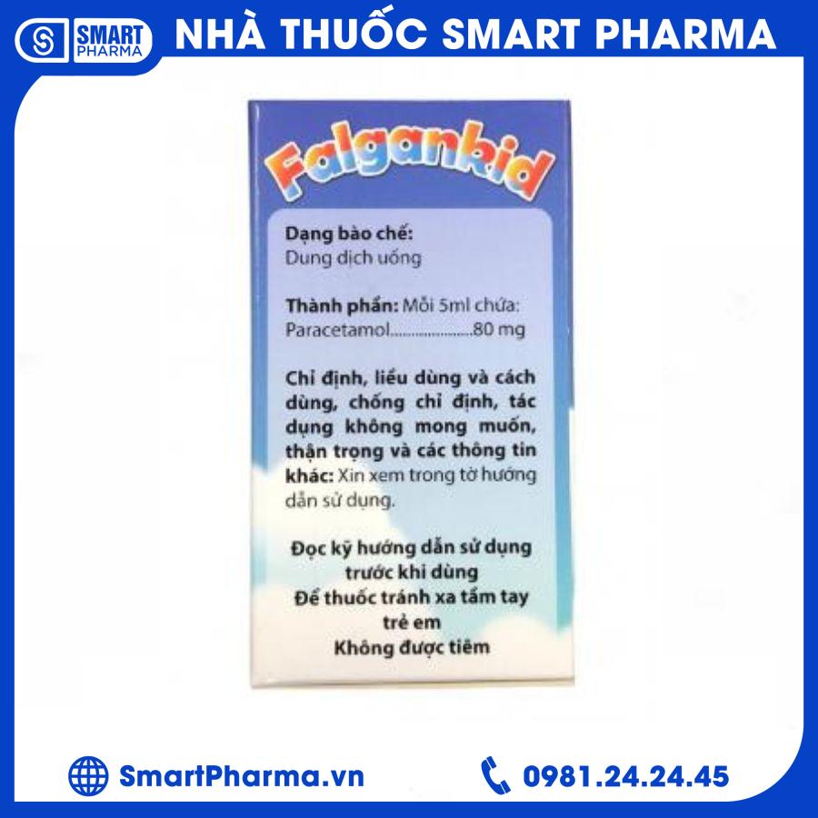 Falgankid 80mg-5ml1 Smart Pharma - Falgankid 80mg 5ml1