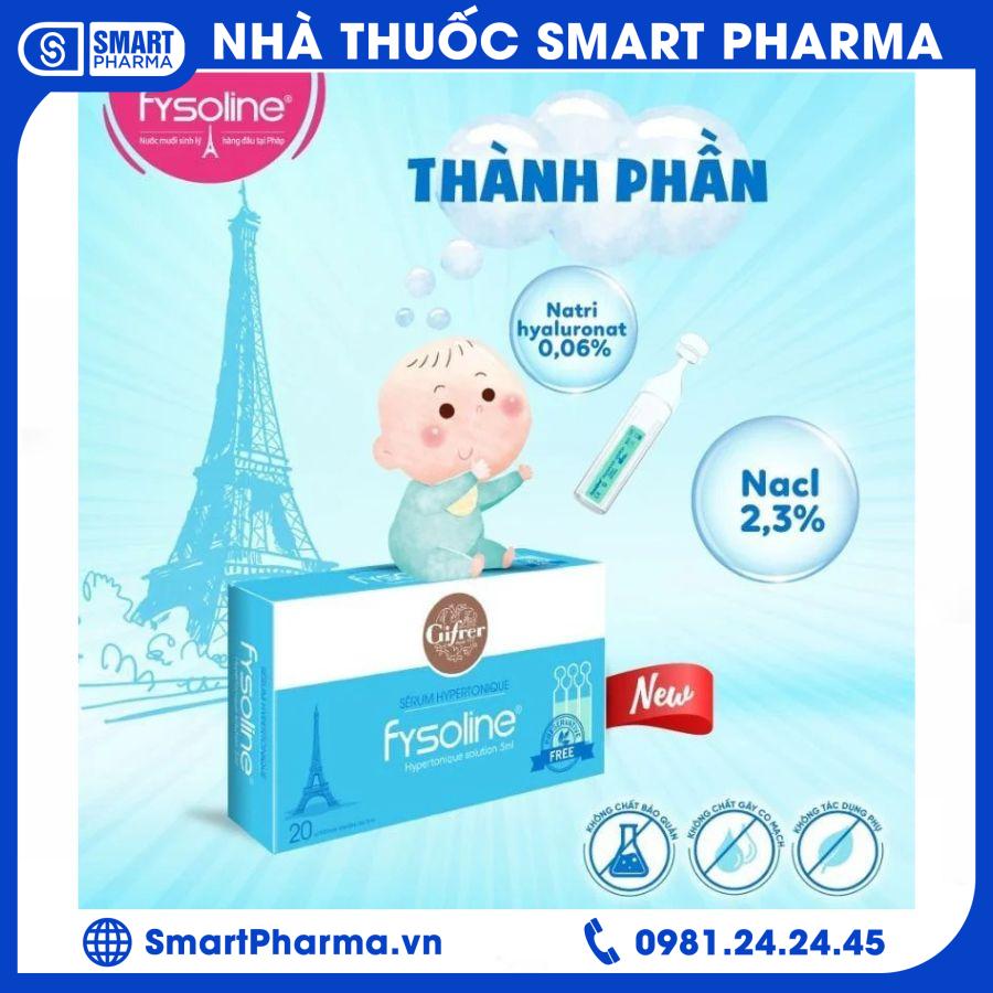 Fysoline xanh3 Smart Pharma - Fysoline