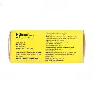 Smart Pharma - Thuốc Hytinon 500mg Korea United điều trị bệnh bạch cầu mạn tính dòng tủy (10 vỉ x 10 viên) 2 Smart Pharma - Hytinon 500mg2