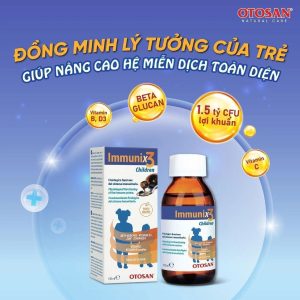 Smart Pharma - Siro Immunix3 Children 150ml Otosan hỗ trợ tăng cường đề kháng, tăng cường sức khỏe 2 Smart Pharma - Immunix3 Children 3