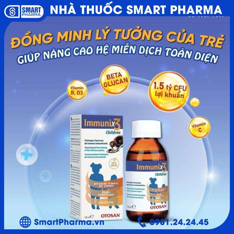 Immunix3 Children 3 Smart Pharma - Immunix3 Children 3
