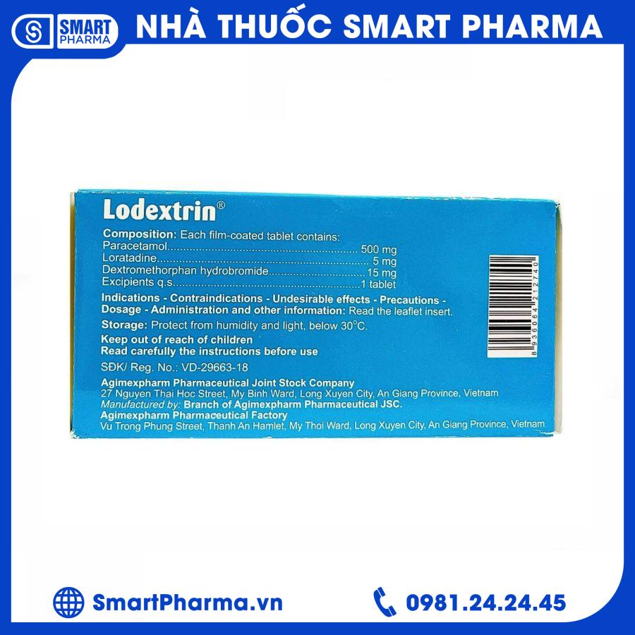 Lodextrin 1 Smart Pharma - Lodextrin 1
