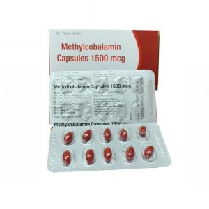 Smart Pharma - Thuốc Methylcobalamin Capsules 1500mcg Softgel điều trị bệnh lý thần kinh ngoại biên (3 vỉ x 10 viên) 2 Smart Pharma - Methylcobalamin 1500 mcg1