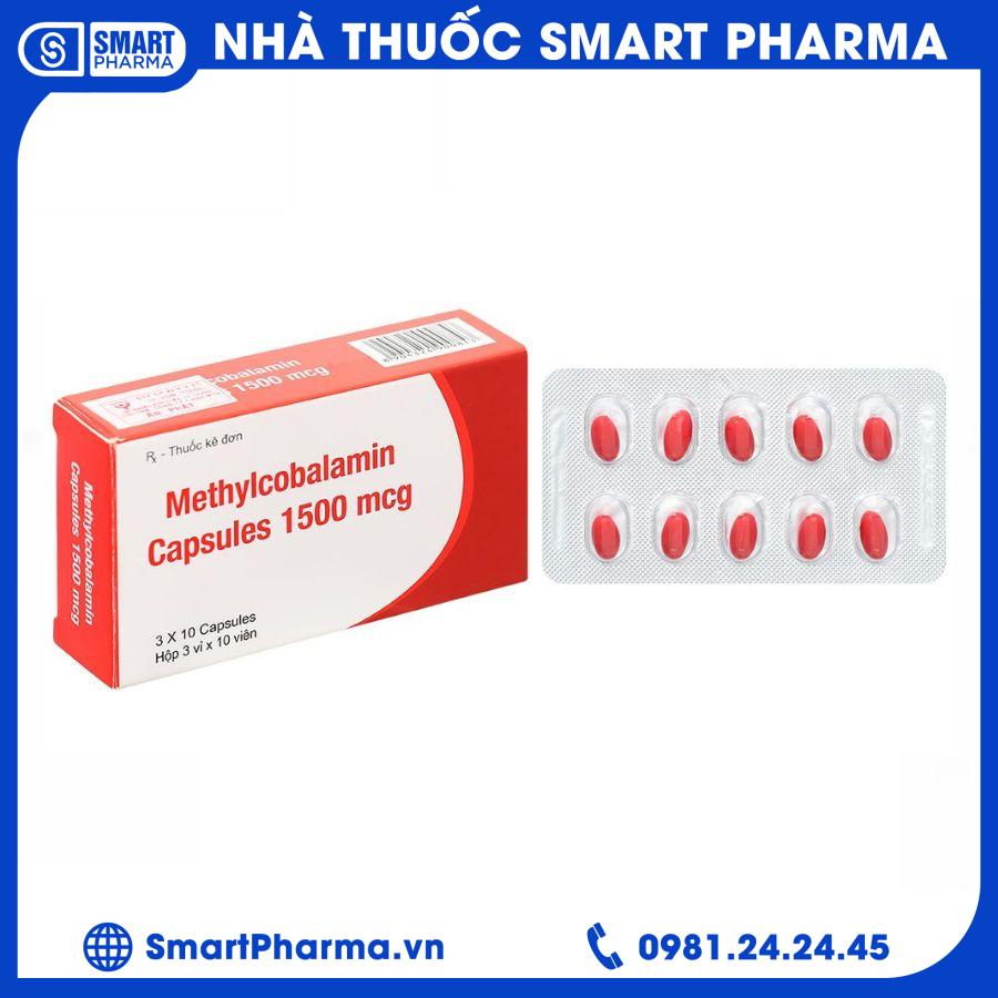Methylcobalamin 1500 mcg2 Smart Pharma - Methylcobalamin 1500 mcg2