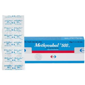 Thuốc Methycobal 500µg Eisai điều trị bệnh lý thần kinh ngoại biên (3 vỉ x 10 viên)