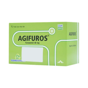 Smart Pharma - Thuốc Agifuros 40mg Agimexpharm điều trị phù phổi cấp, phù do tim, gan, thận (10 vỉ x 25 viên) 1 Smart Pharma - NT SMART PHARMA 2026 10 10T104457.026