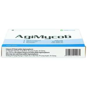Smart Pharma - Viên đặt phụ khoa Agimycob Agimexpharm điều trị viêm âm đạo (1 vỉ x 10 viên) 3 Smart Pharma - NT SMART PHARMA 2026 10 12T082424.122