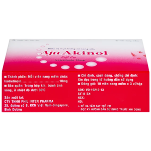 Smart Pharma - Thuốc Aju Akinol Phil điều trị mụn trứng cá nang sần (3 vỉ x 10 viên) 1 Smart Pharma - NT SMART PHARMA 2026 10 12T092529.198