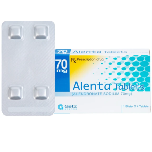 Thuốc Alenta 70mg Getz điều trị loãng xương (1 vỉ x 4 viên)
