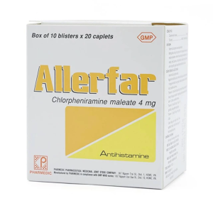 Smart Pharma - Thuốc Allerfar Pharmedic điều trị viêm mũi dị ứng, các triệu chứng dị ứng (10 vỉ x 20 viên) 1 Smart Pharma - NT SMART PHARMA 2026 10 12T143231.153