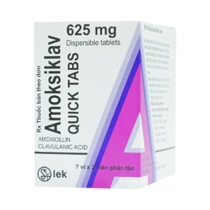 Smart Pharma - Thuốc Amoksiklav Quick Tabs 625mg LEK điều trị nhiễm khuẩn (7 vỉ x 2 viên) 1 Smart Pharma - Nha thuoc Smart Pharma 2026 10 14T160906.715