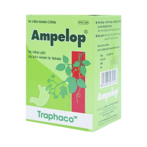 Smart Pharma - Thuốc Ampelop Traphaco điều trị viêm loét dạ dày, hành tá tràng (9 vỉ x 10 viên) 3 Smart Pharma - Nha thuoc Smart Pharma 2026 10 15T142312.410