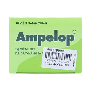 Smart Pharma - Thuốc Ampelop Traphaco điều trị viêm loét dạ dày, hành tá tràng (9 vỉ x 10 viên) 4 Smart Pharma - Nha thuoc Smart Pharma 2026 10 15T142353.809