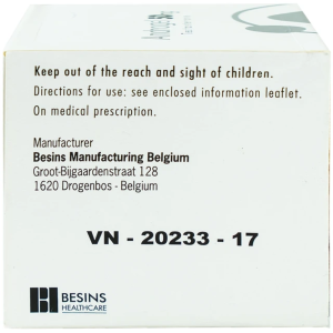 Smart Pharma - Thuốc bôi Androgel 50mg/5g Besins hỗ trợ điều trị thiểu năng tuyến sinh dục nam giới (30 gói x 5g) 2 Smart Pharma - Nha thuoc Smart Pharma 2026 10 16T154439.274