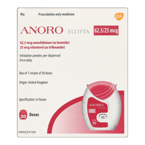 Smart Pharma - Thuốc Anoro Ellipta 62.5/25mcg GSK điều trị duy trì giãn phế quản (30 liều) 3 Smart Pharma - Nha thuoc Smart Pharma 2026 10 16T162355.257