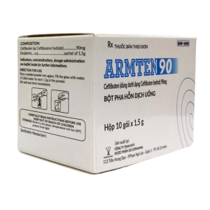 Smart Pharma - Thuốc Armten 90 Armephaco điều trị các chứng nhiễm khuẩn đường hô hấp cấp (10 gói) 3 Smart Pharma - Nha thuoc Smart Pharma 2026 10 19T094446.711
