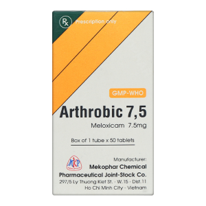 Smart Pharma - Thuốc Arthrobic 7.5 Mekophar điều trị viêm đau xương khớp, viêm khớp dạng thấp (50 viên) 1 Smart Pharma - Nha thuoc Smart Pharma 2026 10 19T102958.902