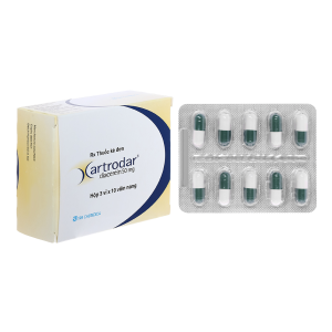 Thuốc Artrodar 50mg Chemedica điều trị thoái hóa khớp hông hoặc gối (3 vỉ x 10 viên)