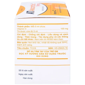 Smart Pharma - Siro A.T Ascorbic An Thiên bổ sung vitamin C, phòng và điều trị bệnh scorbut (30 ống x 10ml) 4 Smart Pharma - Nha thuoc Smart Pharma 2026 10 20T135446.558