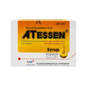 Smart Pharma - Siro ATessen An Thiên hỗ trợ giảm ho khan, ho không đờm, ho mạn tính (30 ống x 5ml) 1 Smart Pharma - Nha thuoc Smart Pharma 2026 10 20T153709.889