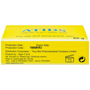 Smart Pharma - Xà phòng tắm Atids Salicylic Acid 2% + sulfur hỗ trợ làm giảm mụn lưng (80g) 4 Smart Pharma - Nha thuoc Smart Pharma 2026 10 21T100636.821