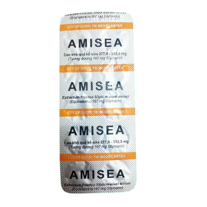 Smart Pharma - Thuốc Amisea 167mg Mediplantex điều trị viêm gan mạn tính, xơ gan (6 vỉ x 10 viên) 2 Smart Pharma - Nha thuoc Smart Pharma 96