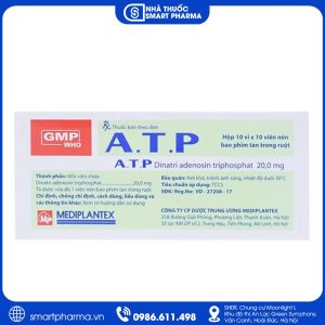 Thuốc A.T.P 20mg điều trị suy tim và một số tình trạng suy giảm chức năng cơ